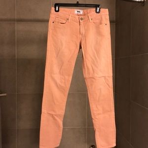 Petal Pink Paige Jeans